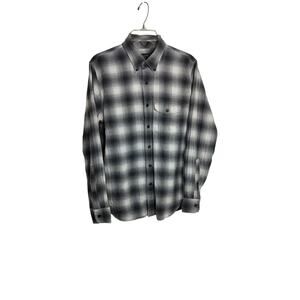M727) Abercrombie & Fitch Soft Flannel Button Downs Long Sleeve Shirt Medium